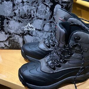 Nortiv8 Gray and Black Outdoor Boots